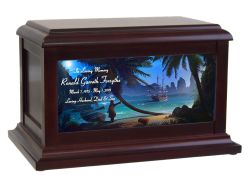 The Pirate Ship Cremation Urn 