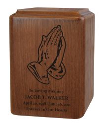 Faithful Praying Hands Urn