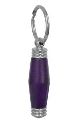 Purple Passion Wooden Key Chain Urn