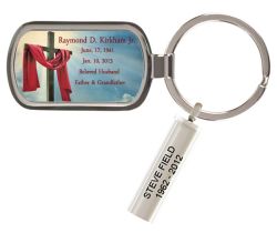 Custom Made Robed Cross Keychain Keepsake