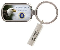 US Air Force Seal Keychain Urn