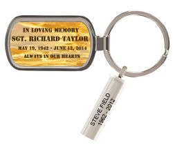 Service To Country Keychain Urn