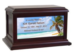 Customized Surfboard Beach American Dream Urn© With Laser Engraving