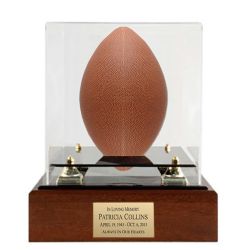 Football Teed Case Memorial Urn - AUTOGRAPH FOOTBALL