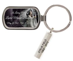 The Blessing Keychain Urn by Anne Stokes