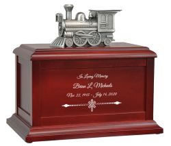 Train Redwood Cremation Urn
