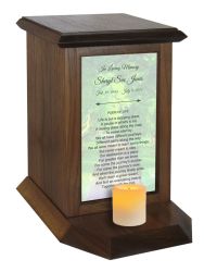 Poem of Life and Candle Urn
