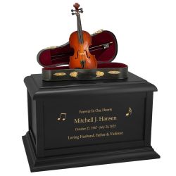 Violin Case Cremation Urn