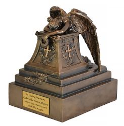 Weeping Angel™ Old World Bronze Urn