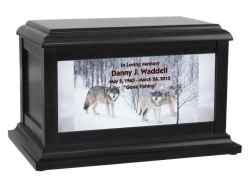 Wolves Cremation Urn