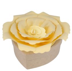 Yellow Blossom Peaceful Petal® Adult Flower Water Burial Urn