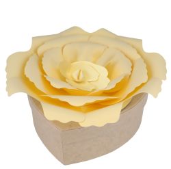 Golden Rose Adult or Medium Size Peaceful Petal® Flower Water Burial Urn