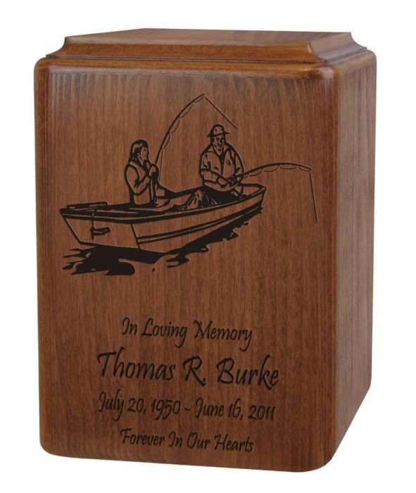 Boat Fishing Urn - In The Light Urns