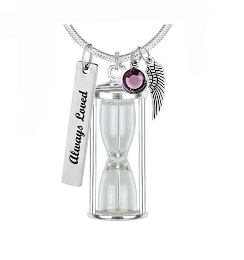 Hourglass Urn Cremation Upside Down Cross Necklace Memorable Keepsake And  Jewelry Gift For Ashes From Montrezlharrell, $11.51 | DHgate.Com