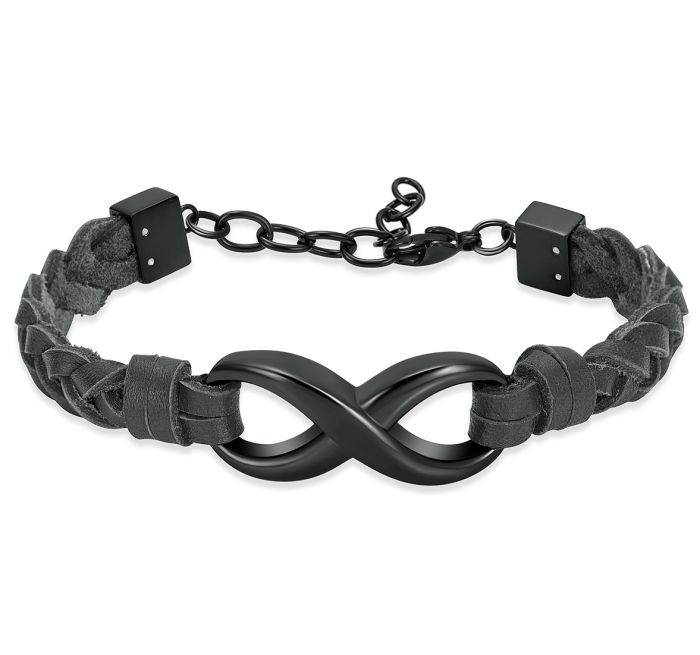 XIUDA Infinity Cremation Bracelet for Ashes