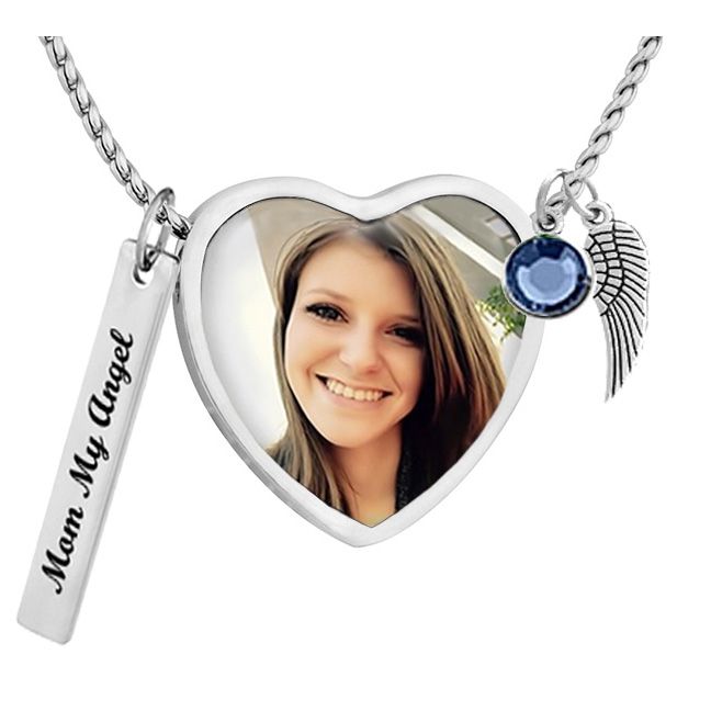 Stainless Steel Tree Life Urn Necklace Ashes Memorial - Temu