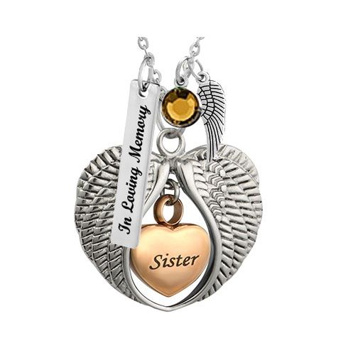 Sister Necklace for Sister Gift Ideas, Sister Birthday Gift, Sister We –  BeWishedGifts