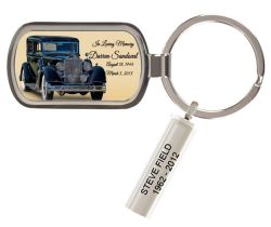  Black Packard Keychain Urn