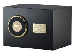 Customized Elk Medallion Urn 