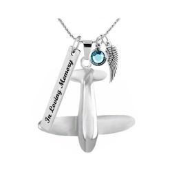 Airplane Ash Jewelry Urn - Love Charms® Option