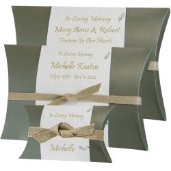 Fern Peaceful Pillow® Water Burial Cremation Urn - Biodegradable Water Burial At Sea Urn