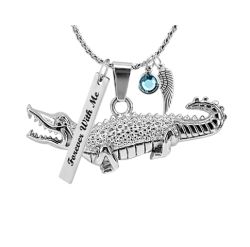 Alligator Jewelry Ash Urn - Love Charms™ Option