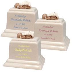 Sleeping Baby Girl Infant Urn