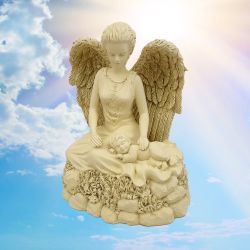 Serenity Angel of Protection New Born Infant Urn