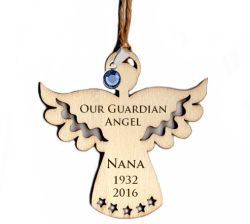 Angel Birthstone Ornament