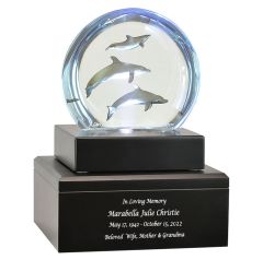 Aquatic Ballet Dolphin Cremation Urn