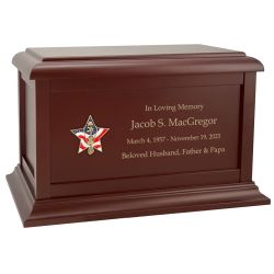 Hockey Sticks Birch Cremation Urn