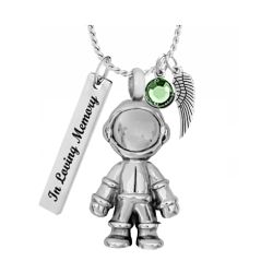 Astronaut Jewelry Ash Urn - Love Charms™ Option