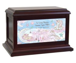 Customized Beach Horse Riding American Dream Urn© With Laser Engraving