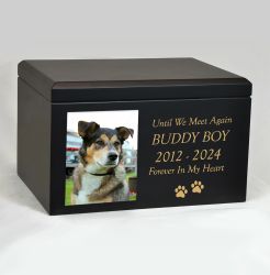 Ponderosa Pet Urn - Dog or Cat  Photo Option or Backyard Tree - Free Engraving