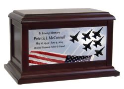 Blue Angels Cremation Urn