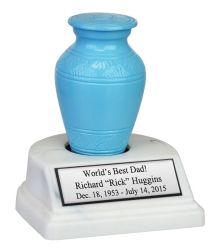 Blue World's Best Keepsake Urn