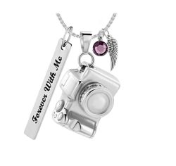 Camera Ashes Pendant Urn - Love Charms™ Option