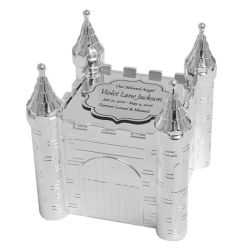 Castle Baby Pewter Ash Urn - In The Light Urns