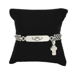 Claddagh Cross Bracelet Urn