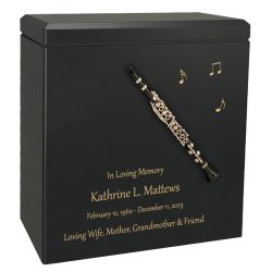 Clarinet Urn Made of Poplar Wood