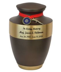 US Coast Guard Master Rifle Cremation Urn - Adult Military Rifle Urn - Pro Diamond Engraving