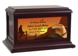 Dry Fly Fishing Urn