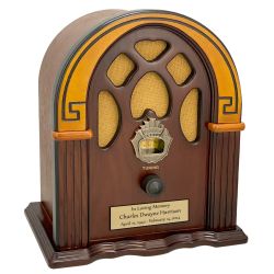 Crosley Old Time Cathedral Radio Urn