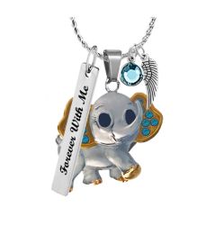 Hog Ash Pendant Urn - Love Charms Option