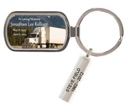 Diesel In Canadian Rockies Keychain Urn 