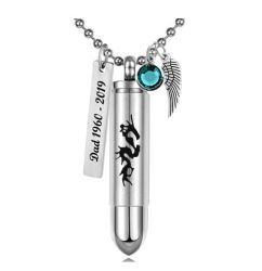  Dragon 357 Magnum Pendant Keepsake Urn 