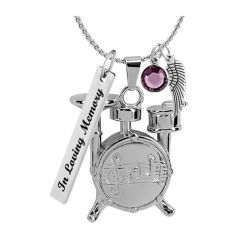 Mom Cremation Jewelry Urn - Love Charms Option