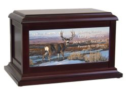 Fall Mule Deer Urn