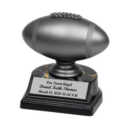 Football Pewter Infant Urn