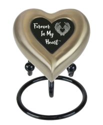 Forever Brass Heart Keepsake